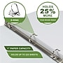 Samsill Earth's Choice Plant-Based Heavy Duty 1" 3-Ring View Binders, D-Ring, White (16937)~#|#~FE8493A5-7001-490D-BA7B8C6B218548DB_sc7