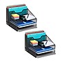 Mind Reader Metal Desk Organizer Letter Tray, Black, 2/Pack (2MESHBOX5-BLK)~#|#~FE8632A5-C13B-4FF2-A91051039CBC78A1_sc7