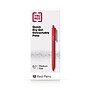TRU RED™ Retractable Quick Dry Gel Pens, Medium Point, 0.7mm, Red, Dozen (TR54500)~#|#~FE86B506-A094-478B-814BF45445505ED2_sc7