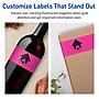 Avery Laser/Inkjet Rectangle Multipurpose Labels, 1" x 7", Neon Magenta, 320/Pack (94225)~#|#~FE886BCC-567A-4D41-99081A0FE42E7E48_sc7