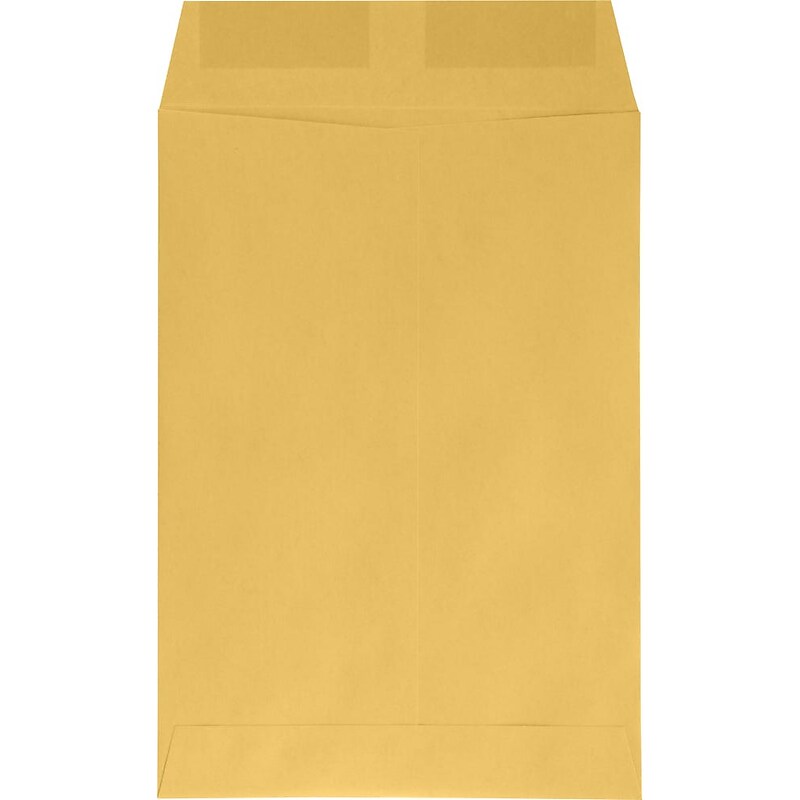 LUX 7" x 10" Kraft Open End - 24lb. Brown Kraft 500/Pack, 24lb. Brown Kraft (WS-4752-500) image 1