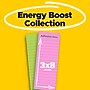 Post-it Super Sticky Notes, 3" x 8", Energy Boost Collection, 45 Sheets/Pad, 2 Pads/Pack (3845-2SS)~#|#~FE911CD6-480C-4E8C-8BBDBE4C620BAC0A_sc7