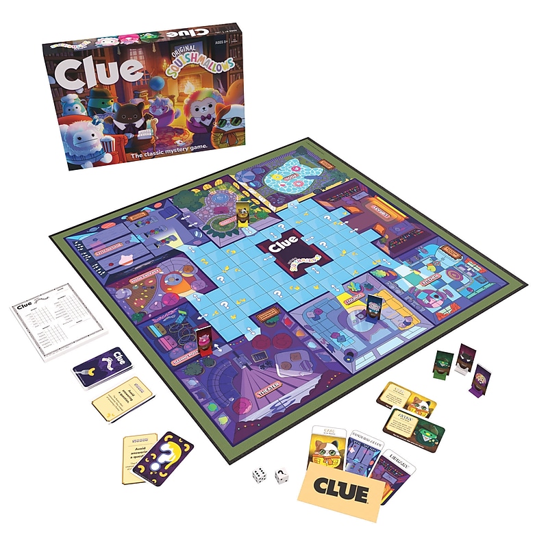 USAopoly CLUE: Squishmallows (USACL156800) image 1