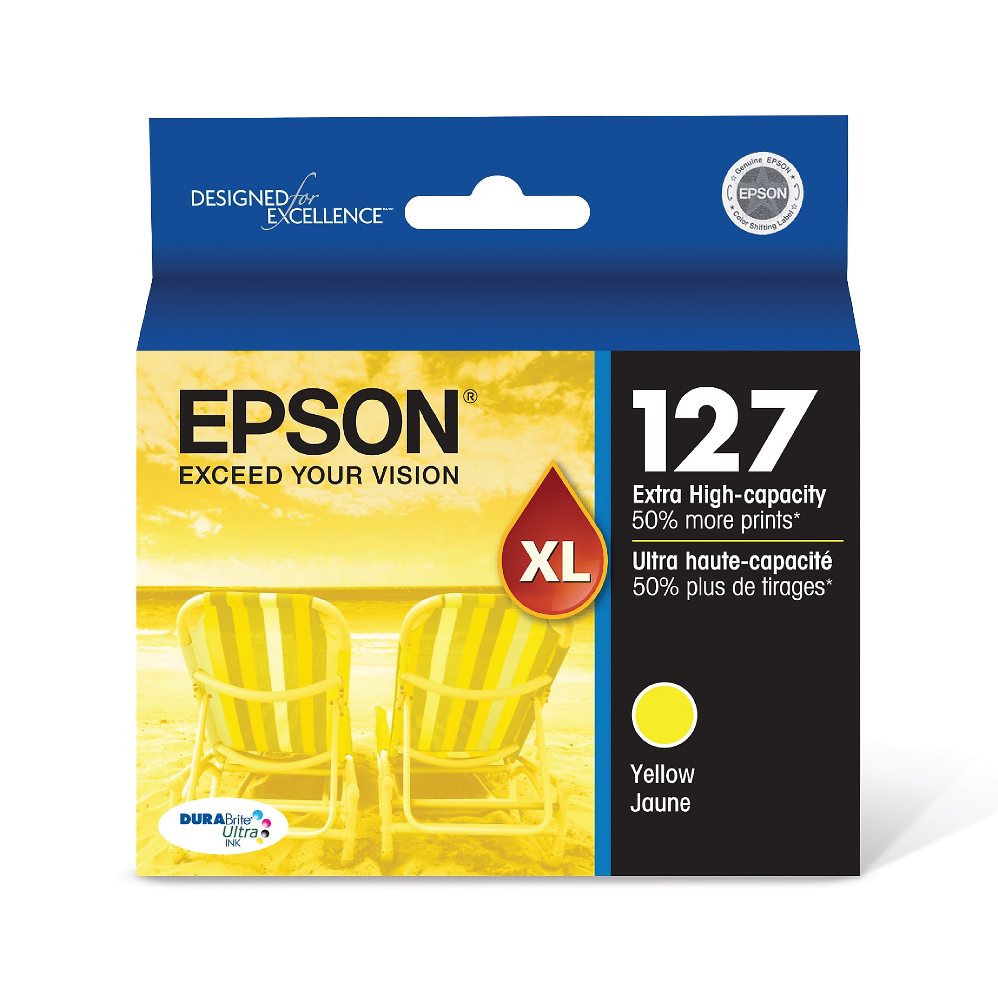 Epson T127XL Yellow Extra High Yield Ink Cartridge Sansujyuku sansujyuku.com