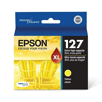 Epson T125 Black Standard Yield Ink Cartridge, Prints Up to 385