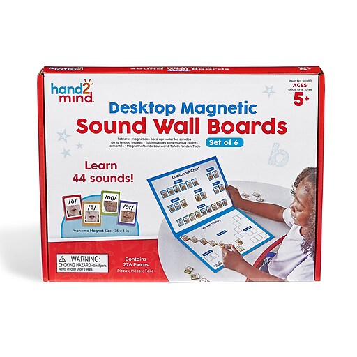 hand2mind Desktop Magnetic Sound Wall Boards (96982) | Staples