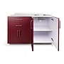 Viva Comfort 36.32'' H x 48" L Medical Cabinet with Right Sink, 4-Doors, 2-Drawers, Claret (902BASE48RSCL)~#|#~FEA317DC-F90A-4ACA-94EA5E1608B0A7FC_sc7
