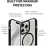 PEEL Bumper Series MagSafe Phone Case for iPhone 15 Pro Case, Shock Absorbing, Black (I15_PRO_BUMPER_BLACK)~#|#~FEA32C35-DC04-4120-9F38F072E9FCAFBA_sc7