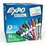 Expo Low Odor Tank Dry Erase Marker, Chisel Tip, Assorted Colors, 36/Pack (1921061)~#|#~FEA6D488-AE8A-4CE9-B3AD034CBDA8A546_sc7