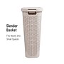 Mind Reader 10.5 Gallon Hamper with Lid, Plastic, Ivory, 3/Pack (3PKHAMP40-IVO)~#|#~FEA97FE3-B6A5-488F-9910EE01580B7A68_sc7