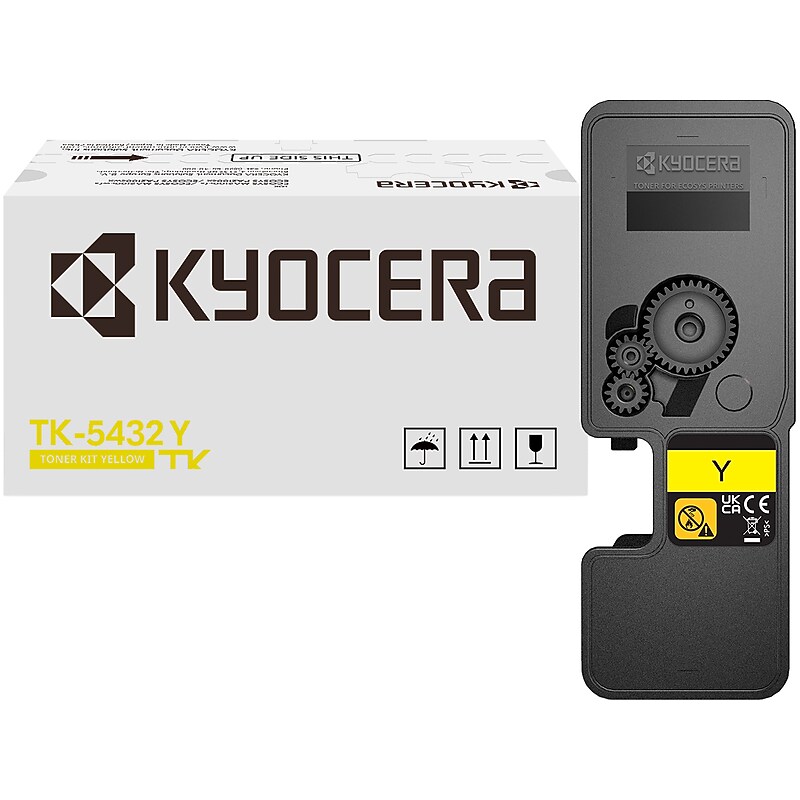 Kyocera TK-5432Y Yellow Standard Yield Toner Cartridge (1T0C0AAUS1) image 1