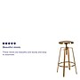 Flash Furniture Toledo Industrial Metal Barstool, Gold, 2-Pieces (2CH18107026SGLD)~#|#~FEAB12B8-D6A8-45E9-B438F57C8081D075_sc7