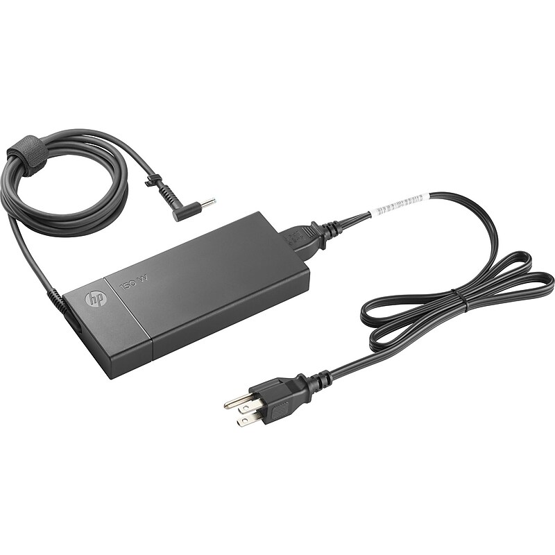 HP Smart 150W AC Adapter for HP ZBook Studio G3/15 G3/15u G3 Laptop, Black (W2F74AA#ABA) image 1