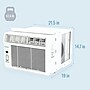 Keystone 115-Volt 10,000 BTU Window Air Conditioner with Remote, White (KSTAW10DE)~#|#~FEAFED57-2CF9-4B45-AAB3E220DDED39CF_sc7