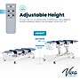 Viva Comfort Electric Height Adjustable Physical Therapy Tilt Table with Straps, 485 lbs. Capacity, Blue (ADI903-05-MK)~#|#~FEB31C13-C09B-4AB9-8BD1F6EF0960020F_sc7