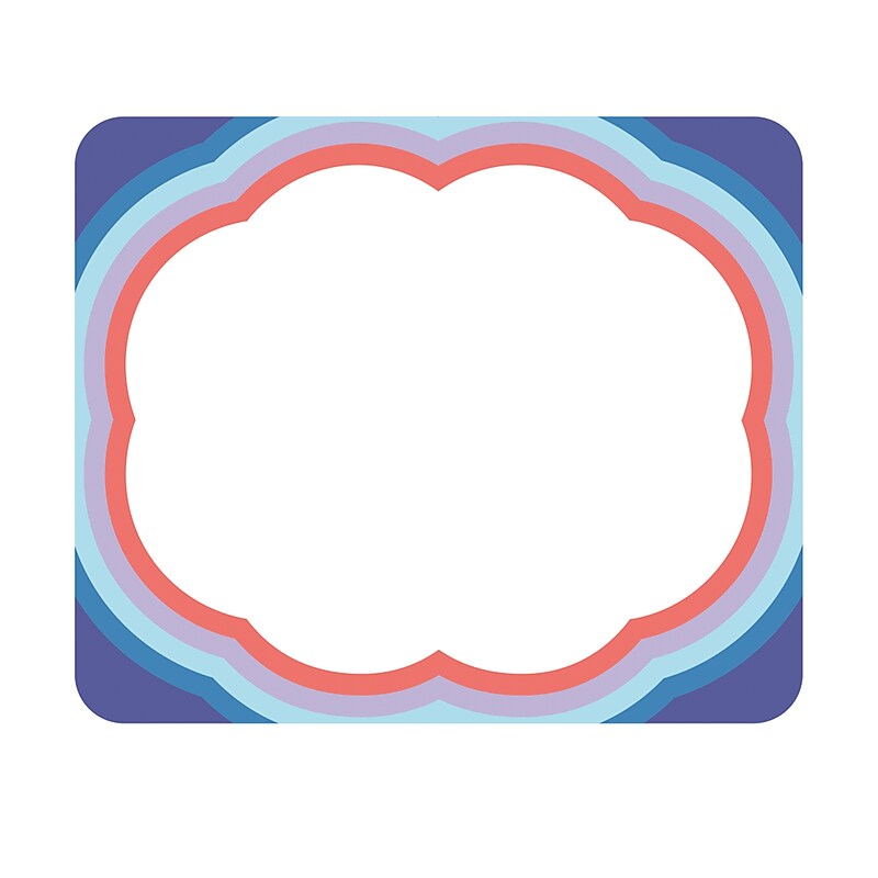 Carson Dellosa Education Adhesive We Stick Together School Name Tags, 3" x 2.5", 40 Tags/Pack (150091) image 1