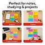 Staples Index Cards, 3" x 5", Lined, Neon Assorted Colors, 300 Pack – Bright Ruled Cards for Studying, Notes & Projects~#|#~FEB7BBE7-E58C-404E-8E8E5C0A561BD1F5_sc7