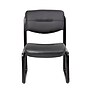 Boss Armless Leather Sled Base Side Chair, Black (B9539)~#|#~FEBDDE0B-98A4-40BB-B97D6F82E5EAA505_sc7