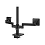 Humanscale M/Flex Adjustable Dual Monitor Arm, 23.8" Monitor Width, Black (X2NTN0BB8TB8TB18)~#|#~FEC16BCB-A504-4B6E-9E57D6B73946077A_sc7