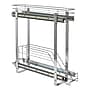 Household Essentials Glidez Multipurpose Metal 2-Tier Pull-Out/Slide-Out Storage Organizer, Chrome (HE1075)~#|#~FEC2BDF7-DEFC-4C01-AD5BB8A216E79FD1_sc7