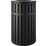 Suncast Commercial Steel Trash Can, 45 Gallon, Black (MTCRND4500)~#|#~FEC3D0A4-C5BD-4631-B2C165D8D718D85C_sc7