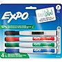 Expo Magnetic Dry Erase Markers, Fine Tip, Assorted Colors, 4/Pack (1944746)~#|#~FECAD7FA-2CD8-4C72-A59D800326809531_sc7