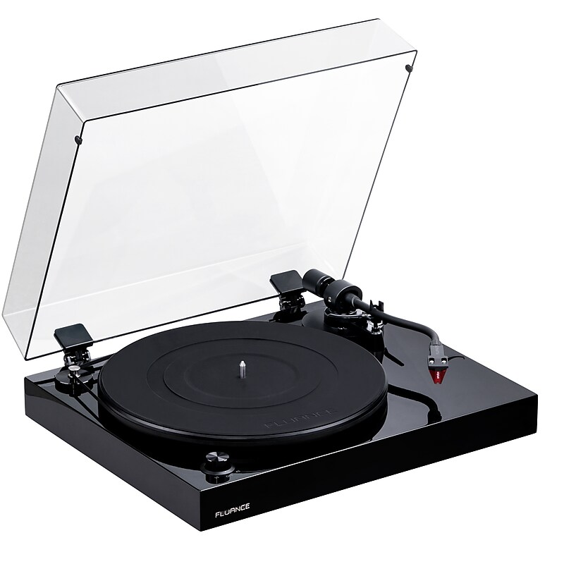 Fluance RT83T Reference High Fidelity Vinyl Turntable Record Player with Ortofon 2M Red Cartridge & Speed Control Motor image 1