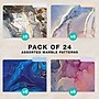 Global Printed Products Heavy Duty Interior File Folders, 1/3-Cut Tab, Letter Size, Paper Stock, Marble, 24/Pack (GPP-0101-B)~#|#~FECD6591-47EE-45B9-8D814F3E87573AB9_sc7