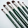 Silver Brush Ruby Satin Long Filberts Brush, 6/Pack (SLVRS2595)~#|#~FECF04BF-393C-46CC-A79B6D2CDA38DAA6_sc7