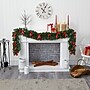 Nearly Natural Bow and Pinecone Artificial Christmas Garland, 9' (W1105)~#|#~FED2B388-14F8-44C1-8E2CB06A81ED8BF5_sc7