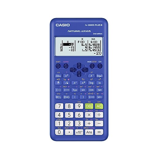 Casio fx-300ES PLUS 2nd Edition 16-Digit Solar Powered Scientific