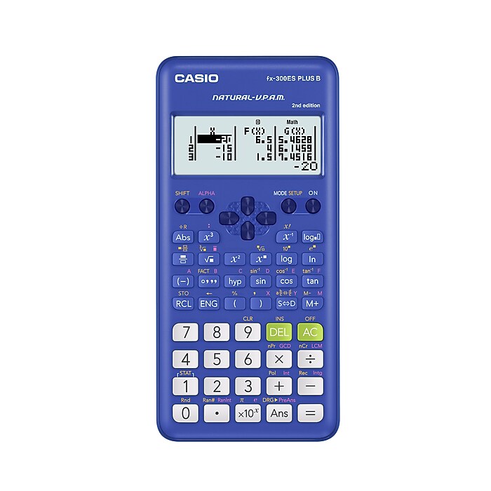Casio fx-300ES PLUS 2nd Edition 16-Digit Solar Powered Scientific