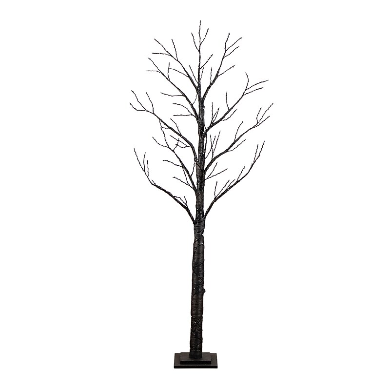 Nearly Natural  Pre-Lit Artificial Halloween Twig Tree, 6' (T5164) image 1
