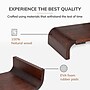 Anji Mountain Mango Wood Monitor Stand with Two USB Ports, Up to 32" Monitor, Walnut (MS-CRV-WAL-P)~#|#~FEE04EA5-6435-4CE1-82E629AE3477A03E_sc7
