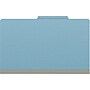 Medical Arts Press® File Folder, 1-Tab, Legal Size, Pressboard, Blue, 25/Box(DV-T52-02-3BLU)~#|#~FEE4AF90-67F7-4716-B449288AED982E0E_sc7