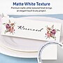 Avery Rectangle Tent Cards, 3.5" x 11", Textured Matte, 10 Labels/Pack (95339)~#|#~FEE58B43-1B95-45B1-A5D9D69DD9E57A95_sc7