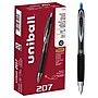 uni-ball 207 Retractable Gel Pens, Micro Point, 0.5mm, Blue Ink, Dozen (61256)~#|#~FEE8E10A-381F-42F8-BC2DD4727E3F1761_sc7