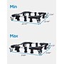 Black + Decker Multi-Functional Mobile Base Stand with 4 Locking Caster Wheels, Black (BWS24)~#|#~FEEA4E99-172B-4127-9EE2CC7CB65BDAF8_sc7