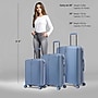 DUKAP Airley 3-Piece Hardside Spinner Luggage Set, TSA Checkpoint Friendly, Blue (DKAIRSML-BLU)~#|#~FEEBD562-C482-49D8-9922830ECE679A21_sc7