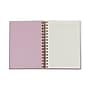 DesignWorks Ink Pastel Meditations Hardcover Journal, 6" x 8.25", Narrow Ruled, Soft Pink (840111517567)~#|#~FEF3F35B-C42A-4B61-818D20CBDD82BDE1_sc7