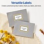 Avery Rectangle Laser/Inkjet Multipurpose Labels, 2" x 3", White, 80/Pack (19479370994)~#|#~FEF4E0E9-11E7-4A61-93AC3A8DF8EFF44B_sc7