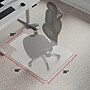 Staples Carpet Chair Mat with Lip, 36" x 48'', Medium-Pile, Clear (20238-CC)~#|#~FEF56C3F-AEF6-48B0-A610E30531FDD3E7_sc7