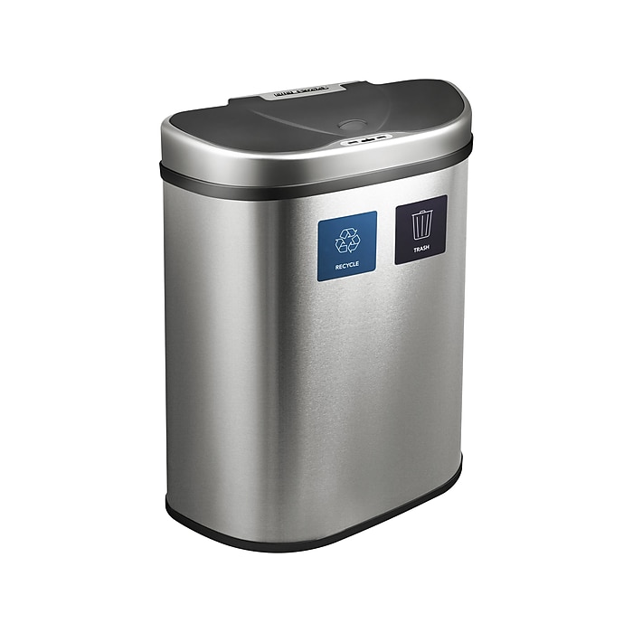 Nine Stars Stainless Steel Dual-Compartment Motion Sensor