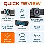 Delton C75 PTZ Ultra HD 4K Video Bar Webcam with AI Tracking, Noise-Canceling Microphone, Dual Speakers, Black (DCAIC75PTZ)~#|#~FEFABE52-3321-46D0-98867978F54AD184_sc7