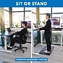 Mount-It! Large 63"W Electric Corner Adjustable Standing Desk, Black/White (MI-15016)~#|#~FF06D509-558D-40E8-86CF114D1D02F186_sc7