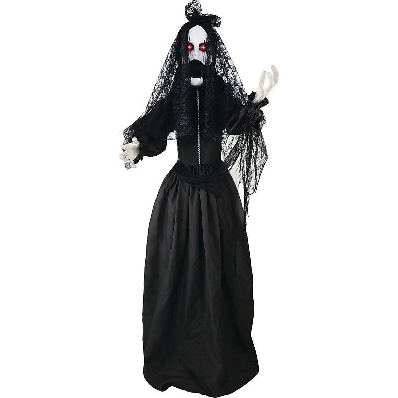 Haunted Hill Farm Lifesize Animatronic Demon Bride (HHBRIDE-7FLSA) image 1