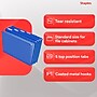 Staples® Hanging File Folders, 1/5-Cut Tab, Letter Size, Blue, 25/Box (ST163501-CC)~#|#~FF085378-553B-4ACC-95BA9B9B674313A2_sc7