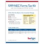 ComplyRight TaxRight 2024 1099-NEC Tax Form Tax Forms, Envelopes & TipSheet, 4-Part, 15/Pack (NECSC6103E15)~#|#~FF0CCE4B-A39B-47FC-B6CEEC684023622F_sc7