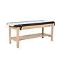 Aristo Wood H-Brace Physician Exam Table with Shelf, Cabinet, Paper Cutter, and Holder, 500lbs. Capacity, Black ~#|#~FF0DD6B3-BEEA-4E0A-933E9278BC58C3E1_sc7