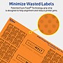 Avery Laser/Inkjet Multipurpose Rectangle Labels, 1.75" x 7.75", Bright Orange, 400/Box (94232)~#|#~FF1F11E4-3EB3-46D0-8D53A868607D284E_sc7